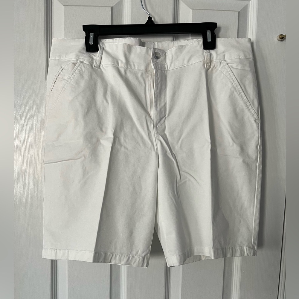 Ladies white shorts